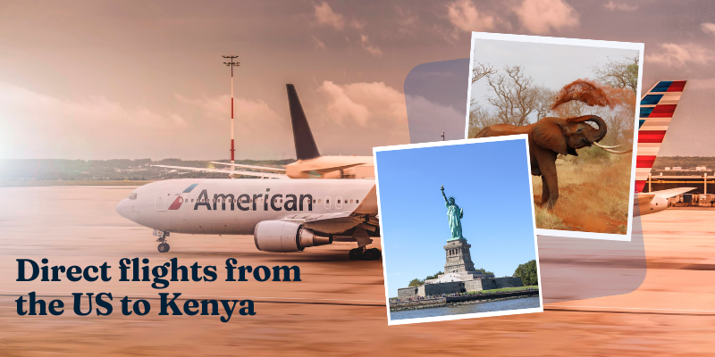 Voli diretti dagli Stati Uniti al Kenya