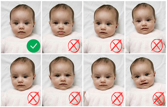 Requisiti fotografici per neonati, neonati e bambini Requisiti fotografici per neonati, neonati e bambini