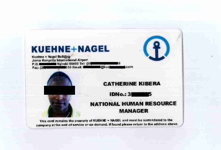 Identificativo del personale della persona controfirma Identificativo del personale della persona controfirma